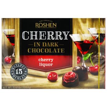Цукерки Roshen Вишня з вишневим лікером 155г - купити, ціни на NOVUS - фото 3