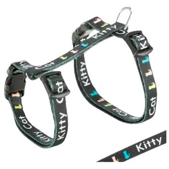 Trixie Kitty Cat Nylon Harness for Kittens with Leash Color in Assortment - buy, prices for MasterZoo - photo 2