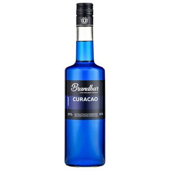Ликер Brandbar Curacao 25% 0,7л - купить, цены на Эпицентр FOOD - фото 1