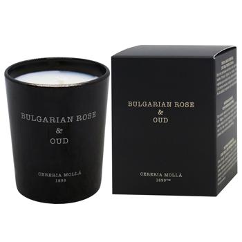 Аромасвеча Cereria Molla Bulgarian Rose & Oud мини 70г