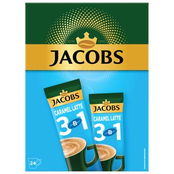 Напиток кофейный Jacobs Карамель латте 3в1 12,3г - купить, цены на Чудо Маркет - фото 4