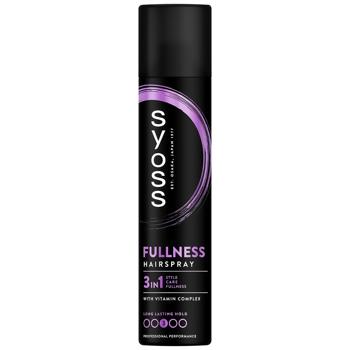 Лак для волосся Syoss Full Hair 5 екстра сильної фіксації 300мл - купити, ціни на ULTRAMARKET - фото 2