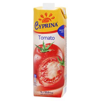 Cyprina Tomato Juice 1l - buy, prices for AlcoHub - photo 1