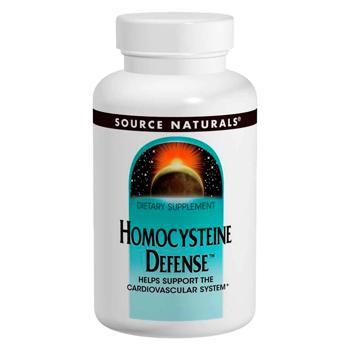 Підтримка серця Source Naturals Homocysteine Defense 120 таблеток - купити, ціни на Біотус - фото 1