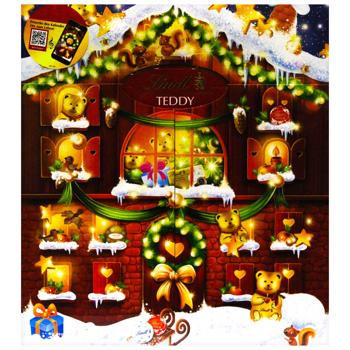 Lindt Teddy Advent Calendar 128g - buy, prices for METRO - photo 1