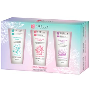 Набір кремів для рук Shelly Hand Cream Set 3штх45мл - купити, ціни на Auchan - фото 1