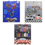 Пакет подарочный бумажный 26*32*10см 077M-5985