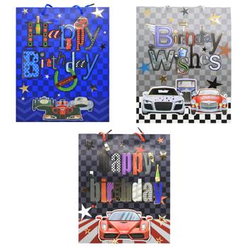 Paper Gift Bag 26*32*10cm 077M-5985 - buy, prices for Tavria V - photo 1