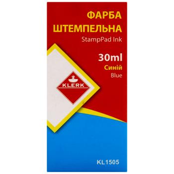 Краска штемпельная Klerk 30мл KL1505 - купить, цены на - фото 2