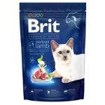 Корм сухий Brit Premium з ягням для стерилізованих котів 1,5кг