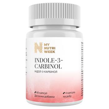 Индол-3-карбинол My Nutri Week 1000мг 60 капсул - купить, цены на Biotus - фото 1