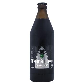 Pianyi Gnom Sazhotrus Dark Beer 4.5% 0.5l - buy, prices for NOVUS - photo 1