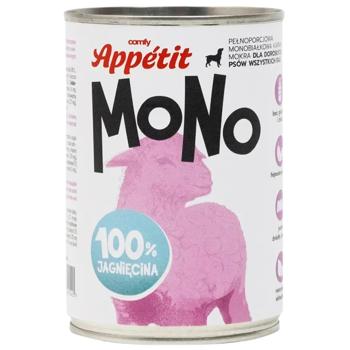 Comfy Appetit Mono Wet Food with Lamb for Dogs of All Breeds 400g