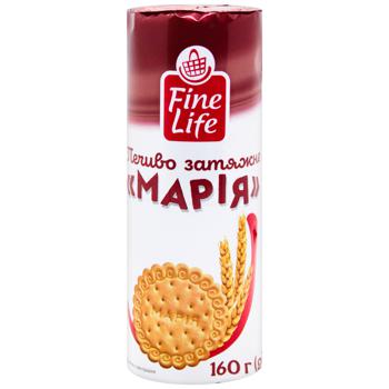 Печиво Fine Life Марія затяжне 160г - купити, ціни на METRO - фото 1