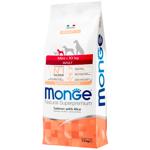 Корм сухий Monge Monoprotein з лососем та рисом для собак малих порід 7,5кг
