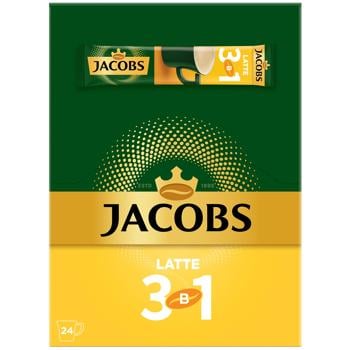 Jacobs Latte 3in1 Instant Coffee Drink 13g - buy, prices for Vostorg - photo 2