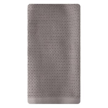 Рушник Dina.Me 101 вафельний горіховий 330 г/м2 50*90см - купити, ціни на КОСМОС - фото 1