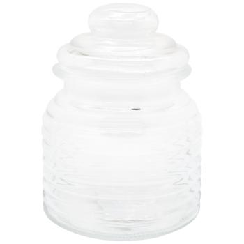 Банка для сыпучих продуктов Зед 600мл - купить, цены на ЕКО Маркет - фото 1