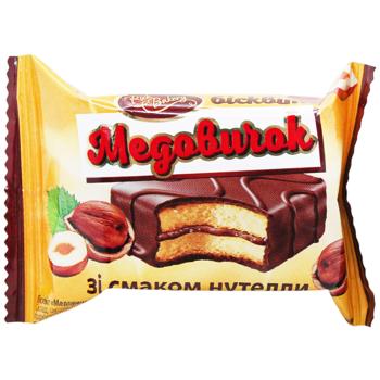 Rich Bakery Honey Sponge Cake with Nutella Flavor