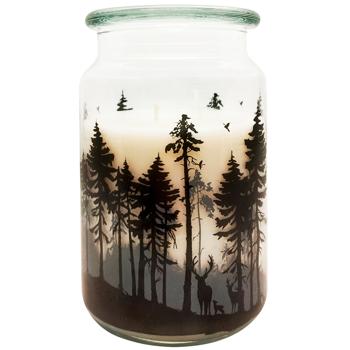 Paco Snowy Forest XXL Candle in Glass 80x150mm