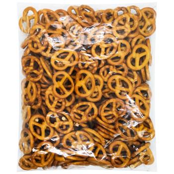 Крекери Два Пекаря Брізель з сіллю