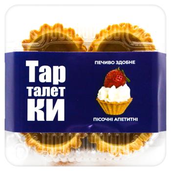 Delicious Tartlets Shortbread Cookies 140g - buy, prices for Auchan - photo 3