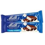 Конфеты Saleks Milk's с молочной начинкой глазированные
