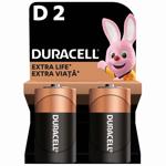 Батарейки Duracell D лужні 2шт