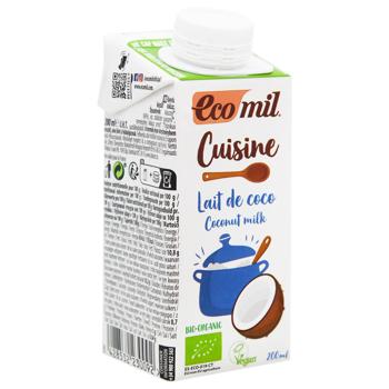 Eco Mil Organic Coconut Cream 200ml - buy, prices for - photo 2