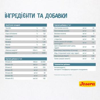 Корм сухий Josera Leger з домашньою птицею для малоактивних котів 2кг - купити, ціни на MasterZoo - фото 2