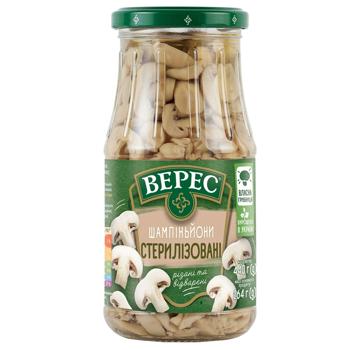 Шампиньоны Верес стерилизованные 440г - купить, цены на Grono - фото 1