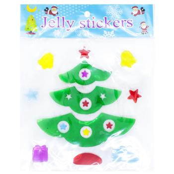 New Year's Silicone Stickers 19x19cm - buy, prices for - photo 11