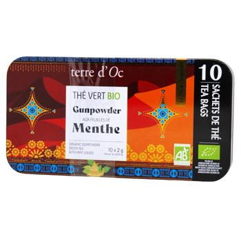 Чай TR 10шт зелений мятний Біо (Фр) - купити, ціни на КОСМОС - фото 2