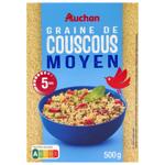 Кус-кус Auchan середнє зерно 500г