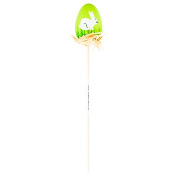 Decoration Easter Egg on Stick with Decoration 4x6x25cm - buy, prices for - photo 3