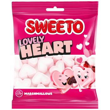 Маршмелоу SWEETO Heart 60 гр - купити, ціни на Епіцентр FOOD - фото 1