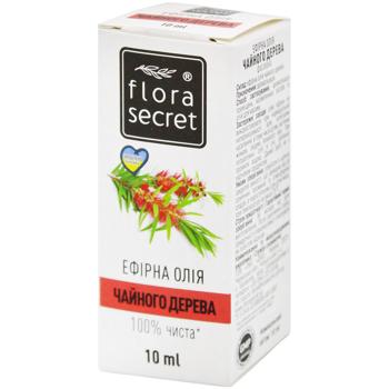 Масло эфирное Flora Secret чайного дерева 10мл