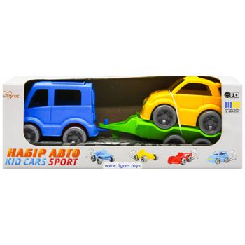 Набір ігровий Wader Kid Cars Sport автобус+гольф - купити, ціни на ULTRAMARKET - фото 2