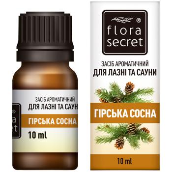 Засіб ароматичний Flora Secret Гірська сосна для лазні та сауни 10мл