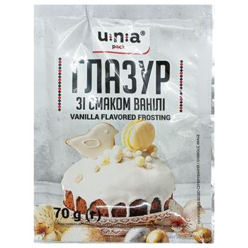 Глазурь Юна Пак со вкусом ванили 70г - купить, цены на Чудо Маркет - фото 1