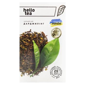 Чай чорний Hello Tea Дарджилінг 2,4г*20шт - купити, ціни на МегаМаркет - фото 3