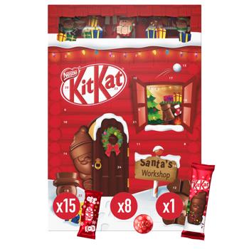 KITKAT® Milk Chocolate with Filling Advent Calendar 208g - buy, prices for Supermarket "Kharkiv" - photo 3