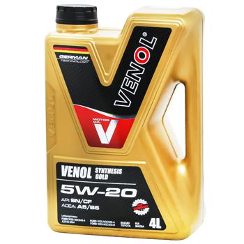 Venol Synthesis Gold SN/CF 5W/20 Motor Oil 4l - buy, prices for Auchan - photo 1