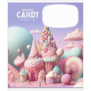 Зошит Школярик в лінію 12 аркушів - купити, ціни на Auchan - фото 4