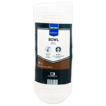 Metro Professional Compostable Bowl 200ml 100pcs