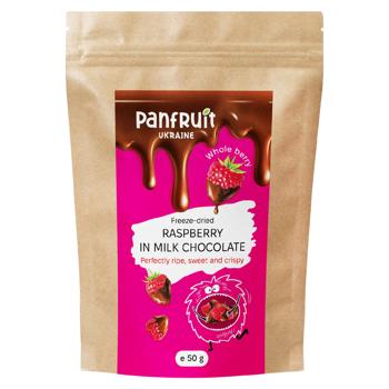 Малина Panfruit сублімована ціла в шоколаді 50г  - купити, ціни на Grono - фото 1