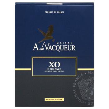 Maison A. de Vacqueur XO Cognac 40% 0.7l - buy, prices for COSMOS - photo 4