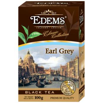 Чай чорний Edems Earl Grey 100г - купити, ціни на Торба - фото 1