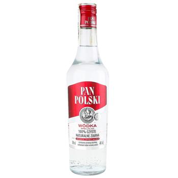 Водка Pan Polski Панская особая 40% 0,5л