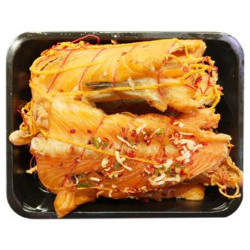 Лосось Fish Good хребет гарячого копчення з прянощами та спеціями - купити, ціни на Чудо Маркет - фото 1